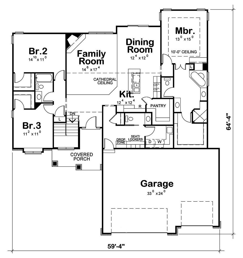 Floor Plan Main Level