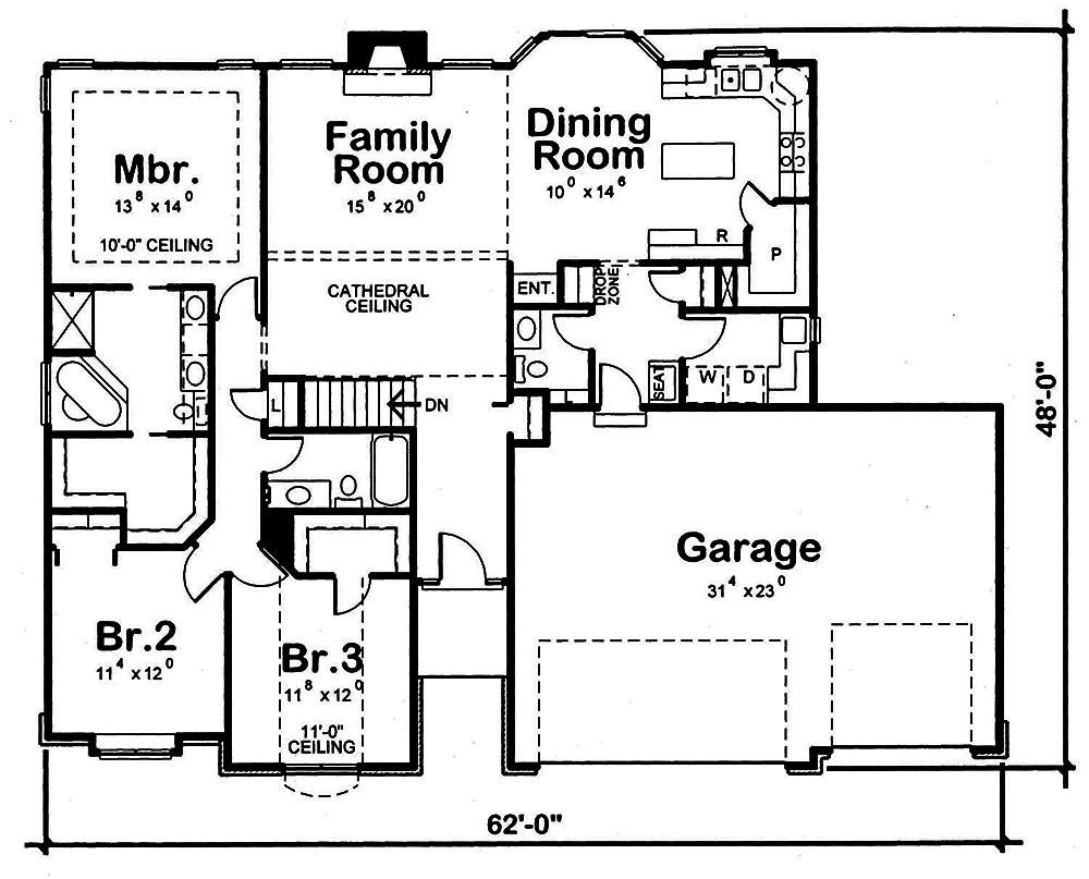 Floor Plan Main Level