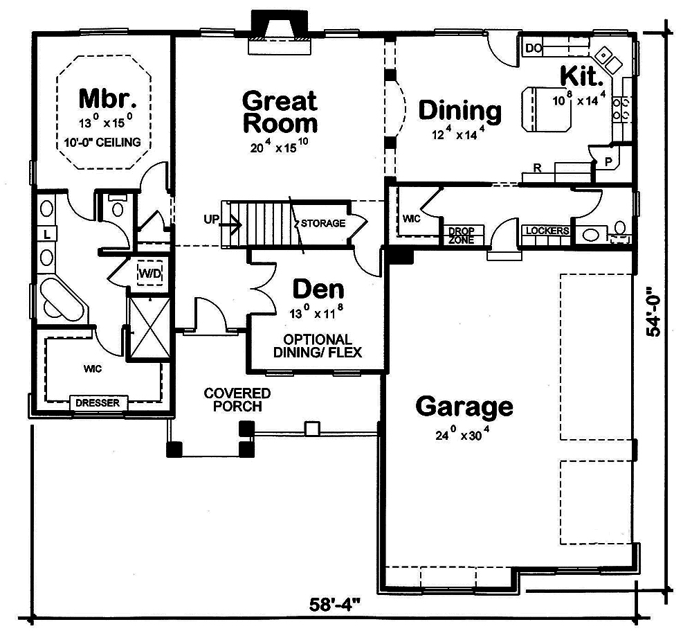 Floor Plan Main Level