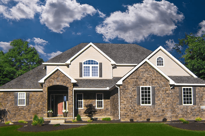 4-Bedroom, 2495 Sq Ft French House Plan - 120-2546 - Front Exterior