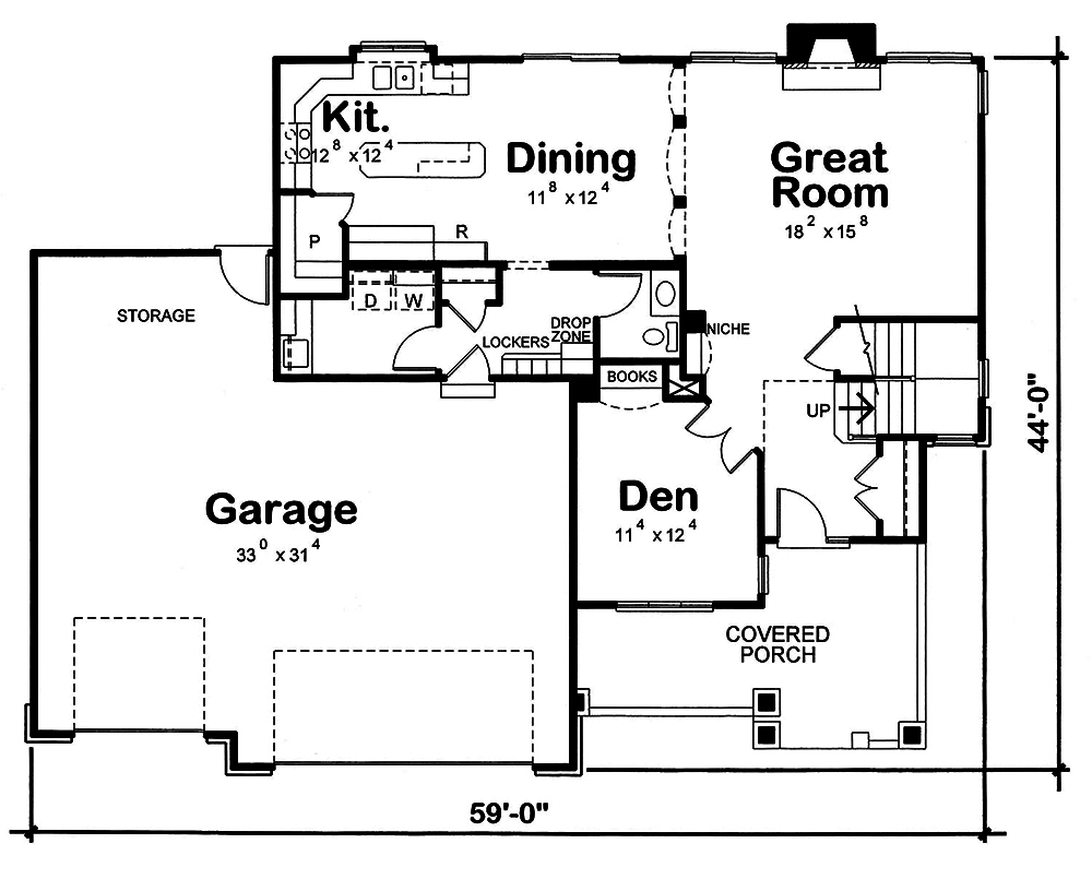 Floor Plan Main Level