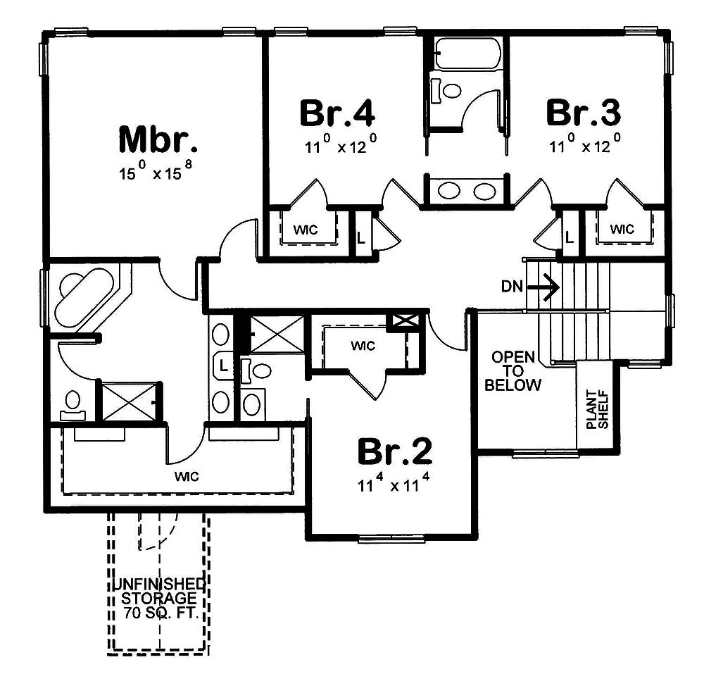 Floor Plan Upper Level
