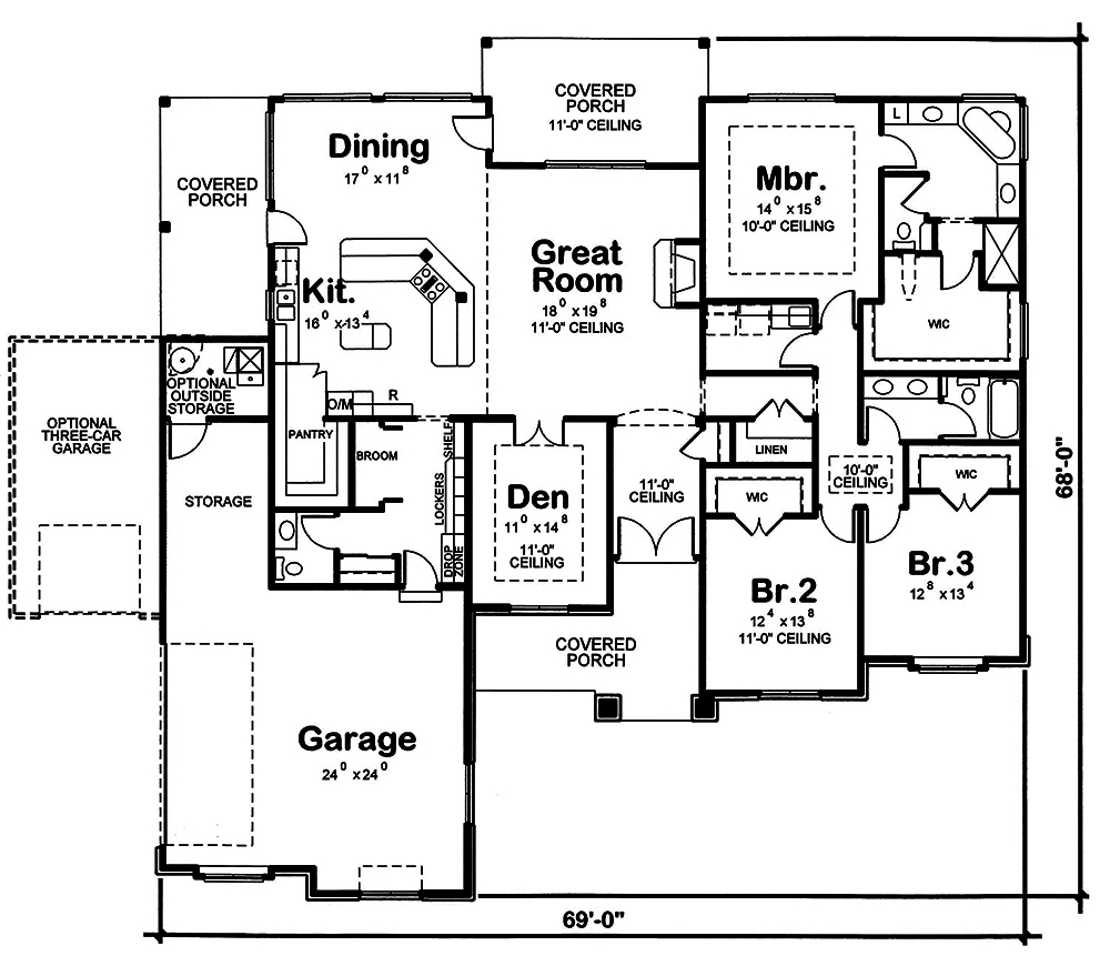 Floor Plan Main Level