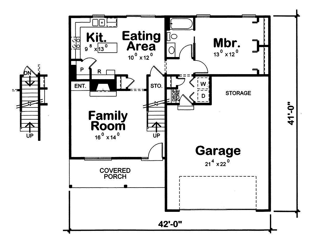 Floor Plan Main Level