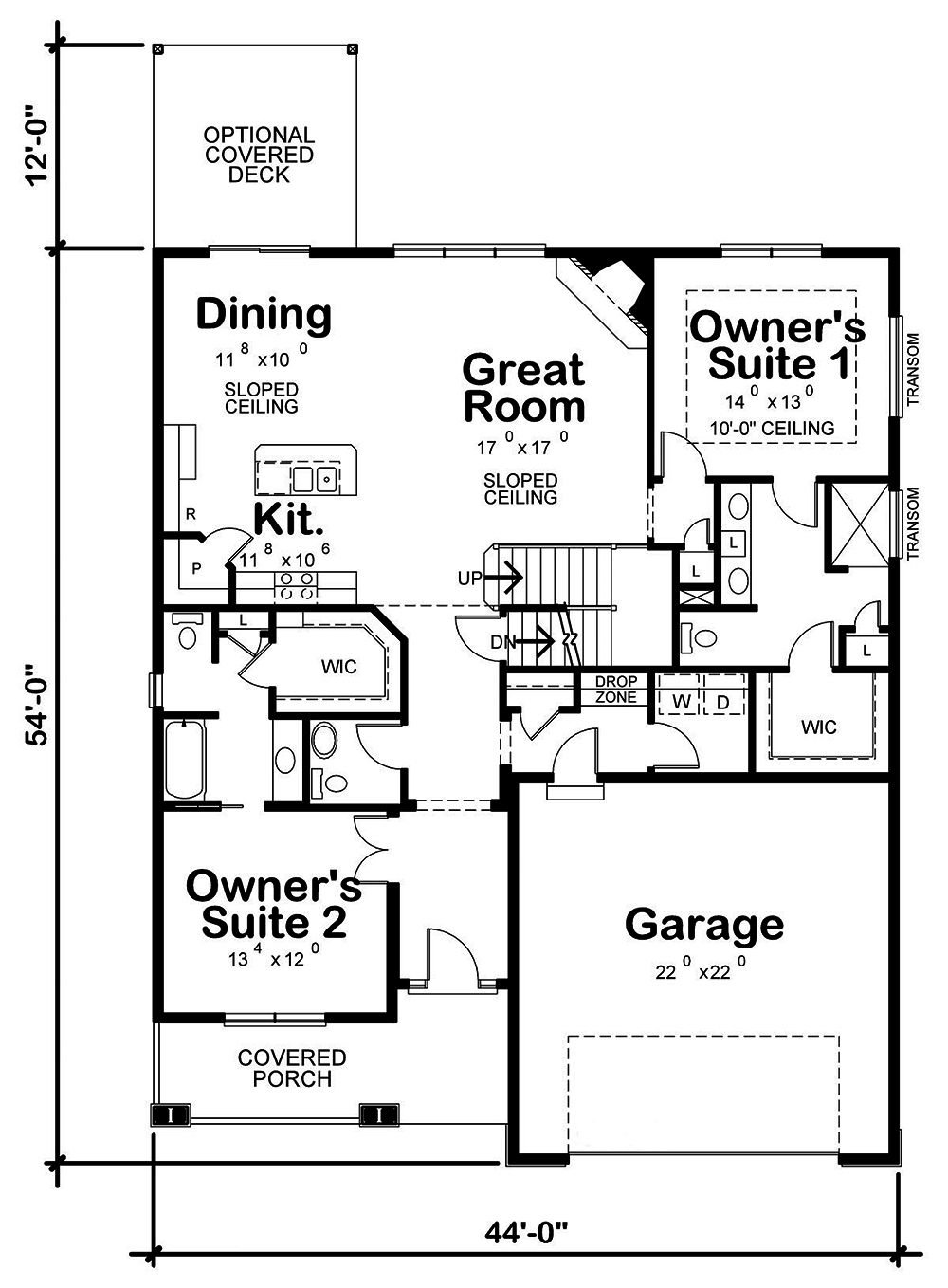 Floor Plan Main Level