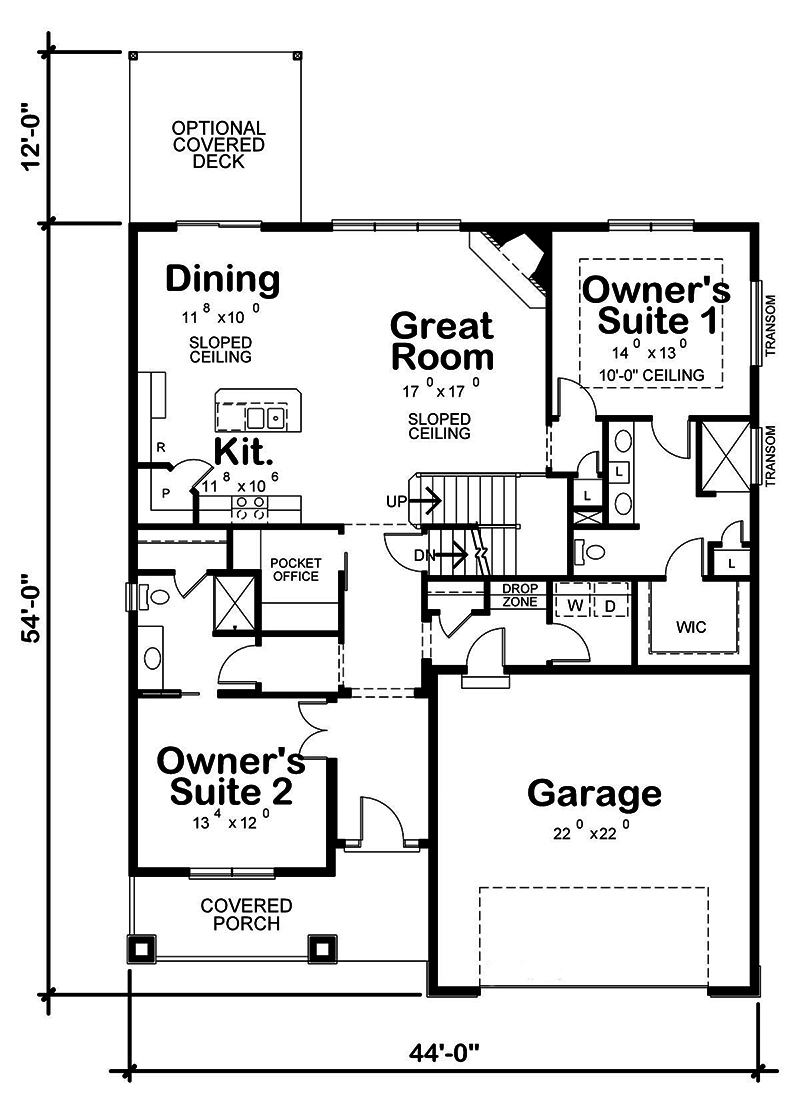 Floor Plan Main Level