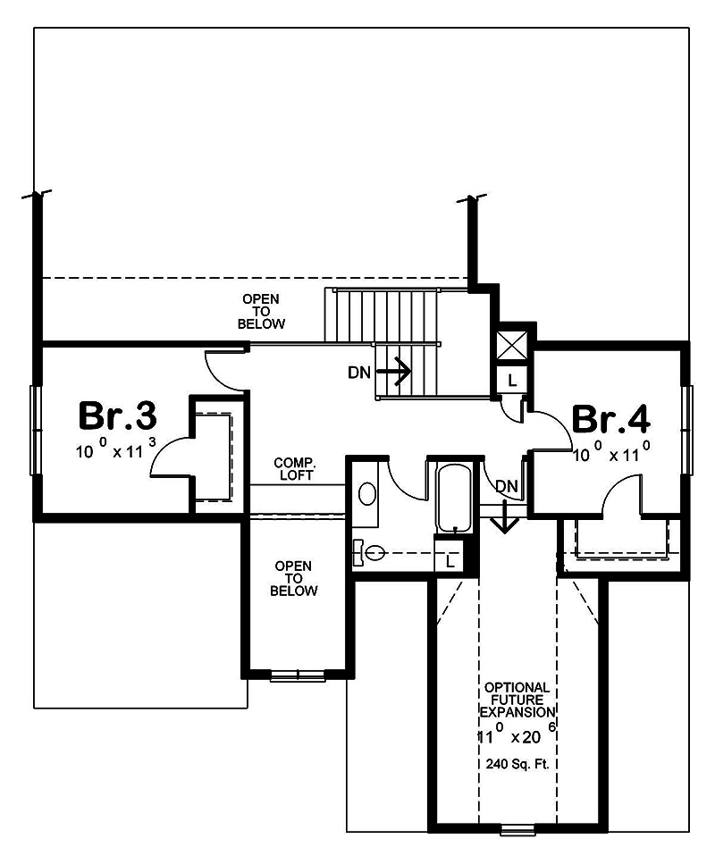 Floor Plan Upper Level