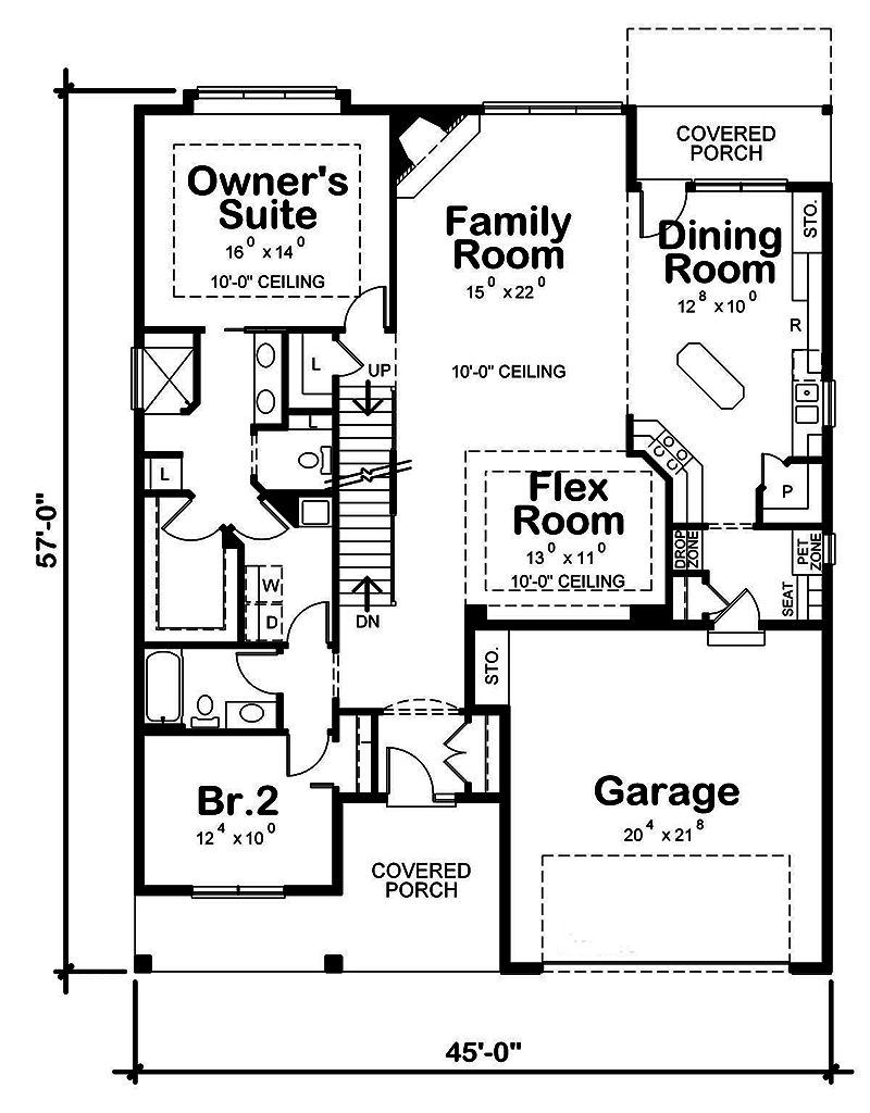 Floor Plan Main Level