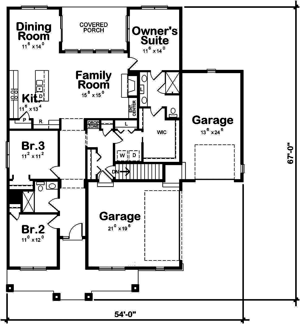 Floor Plan Main Level