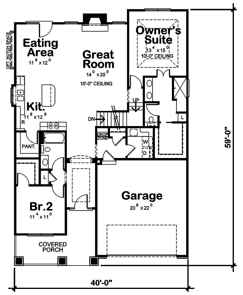 Floor Plan Main Level