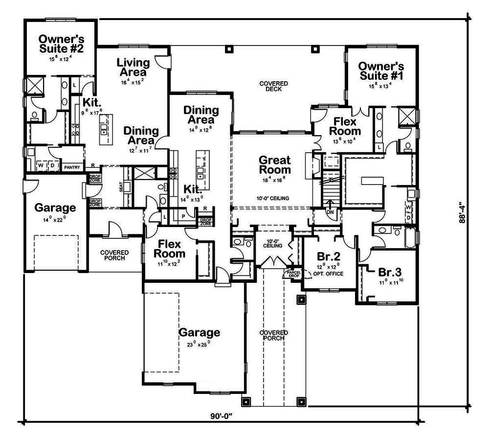 Floor Plan Main Level