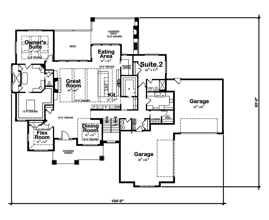 Floor Plan Main Level