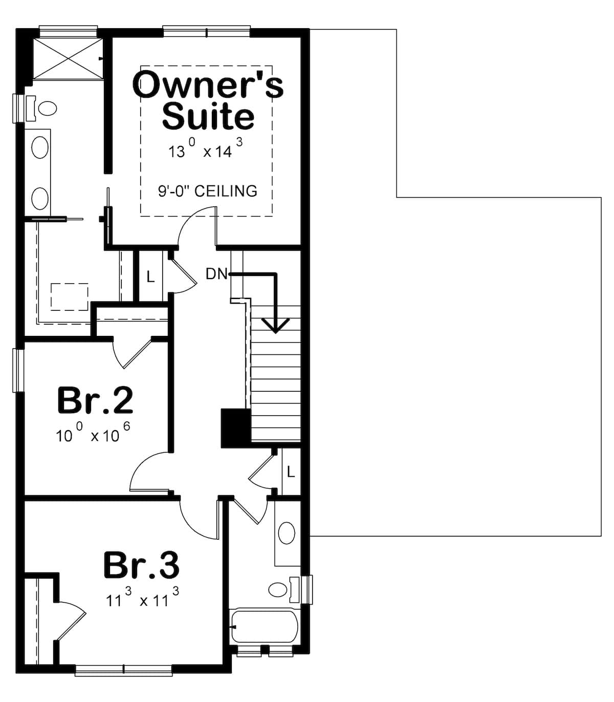 Floor Plan Upper Level