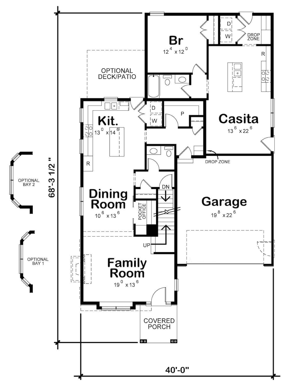 Floor Plan Main Level