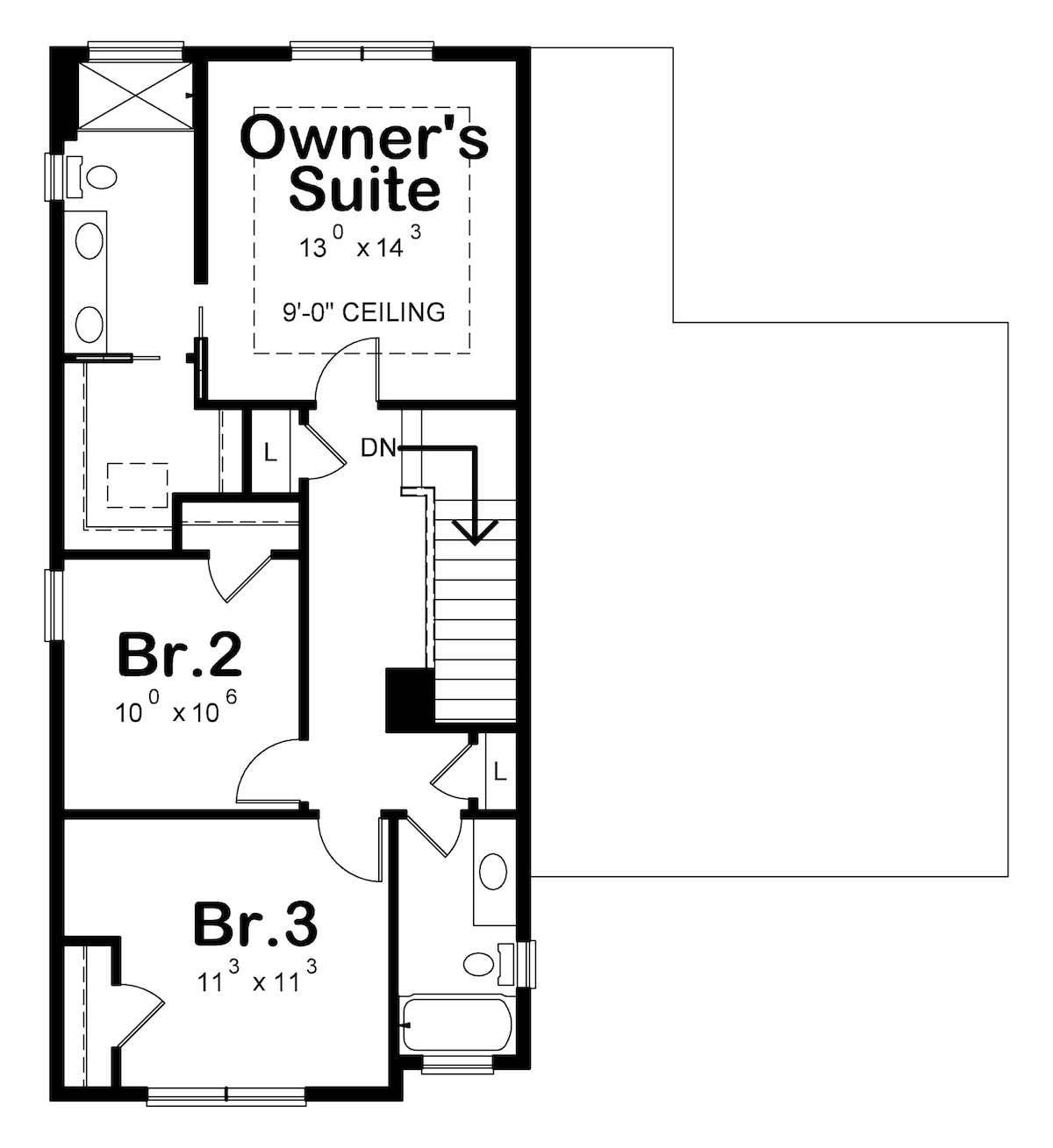 Floor Plan Upper Level
