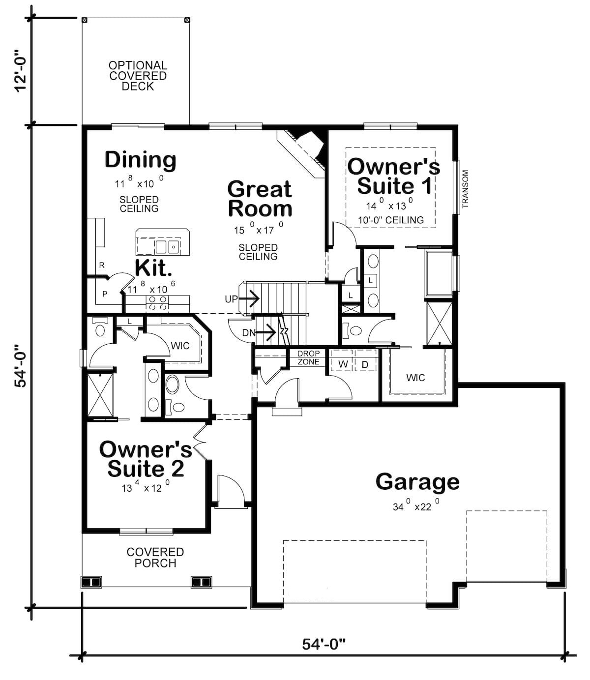 Floor Plan Main Level