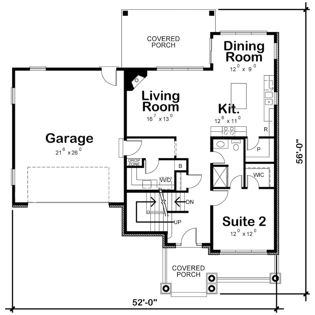 Floor Plan Main Level