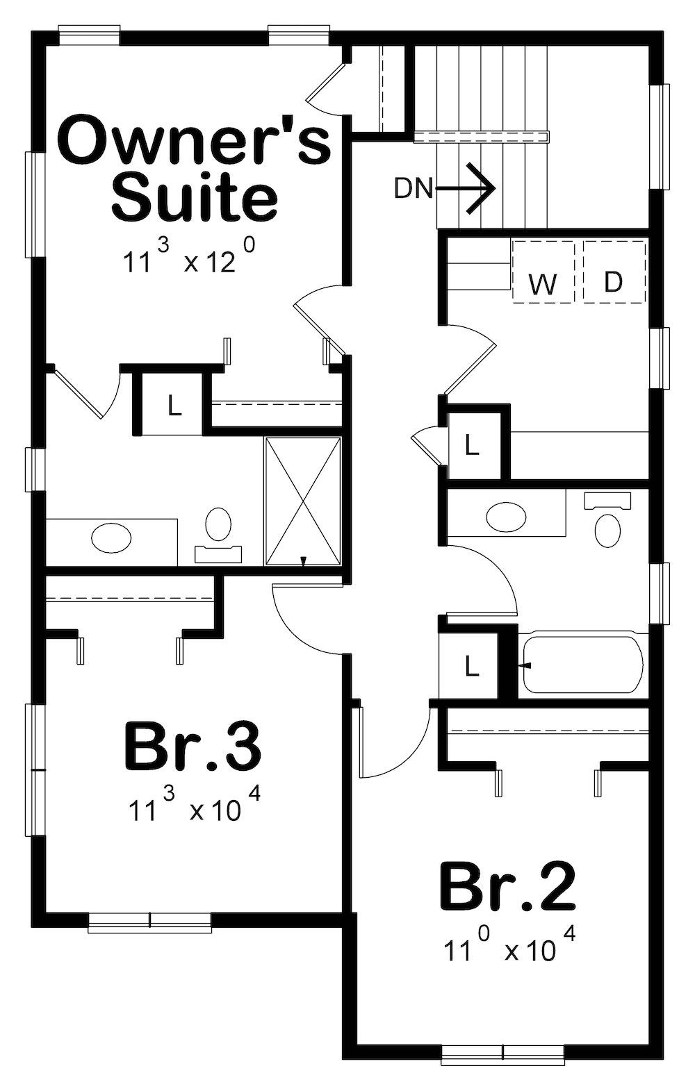 Floor Plan Upper Level