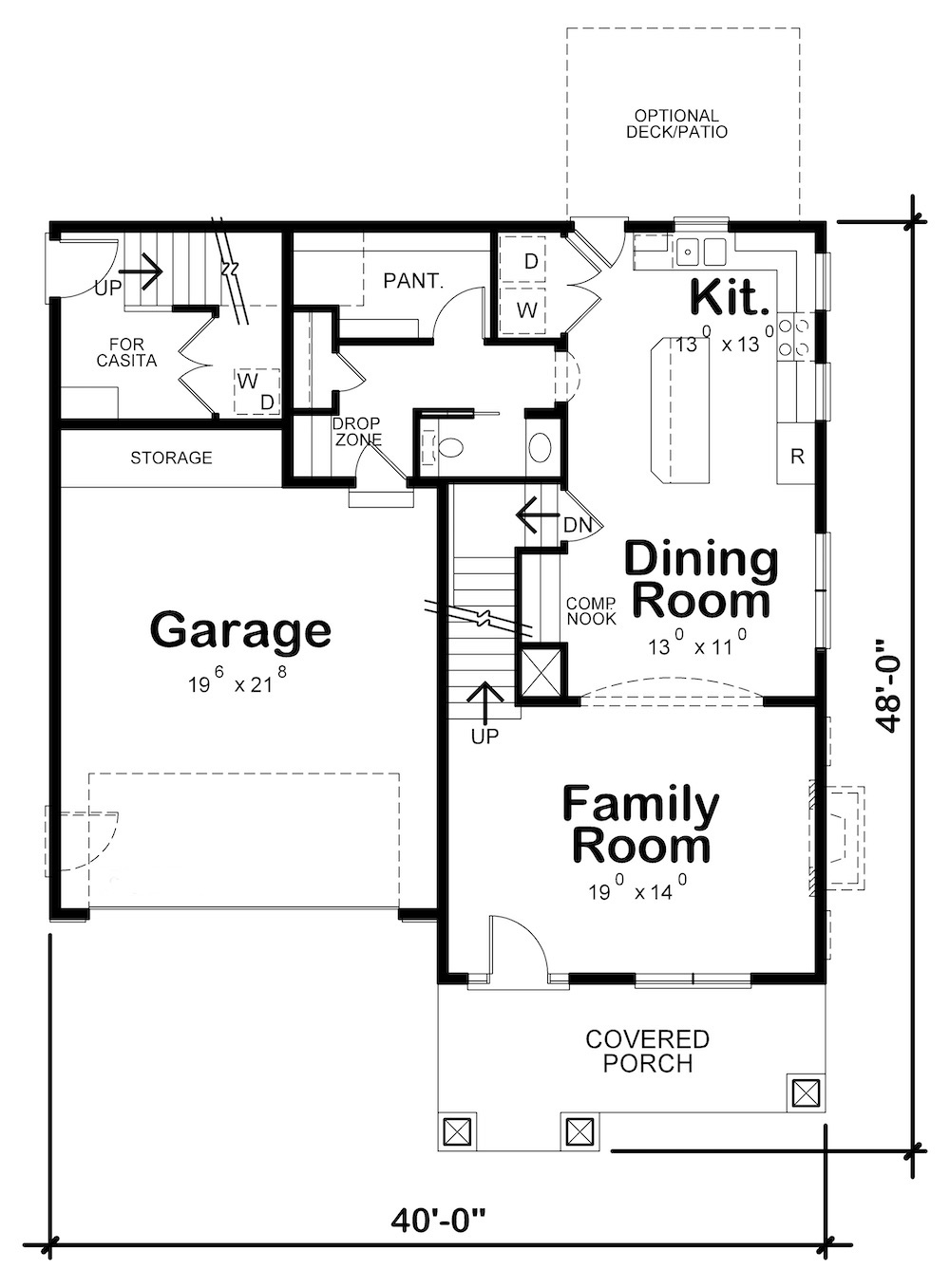 Floor Plan Main Level