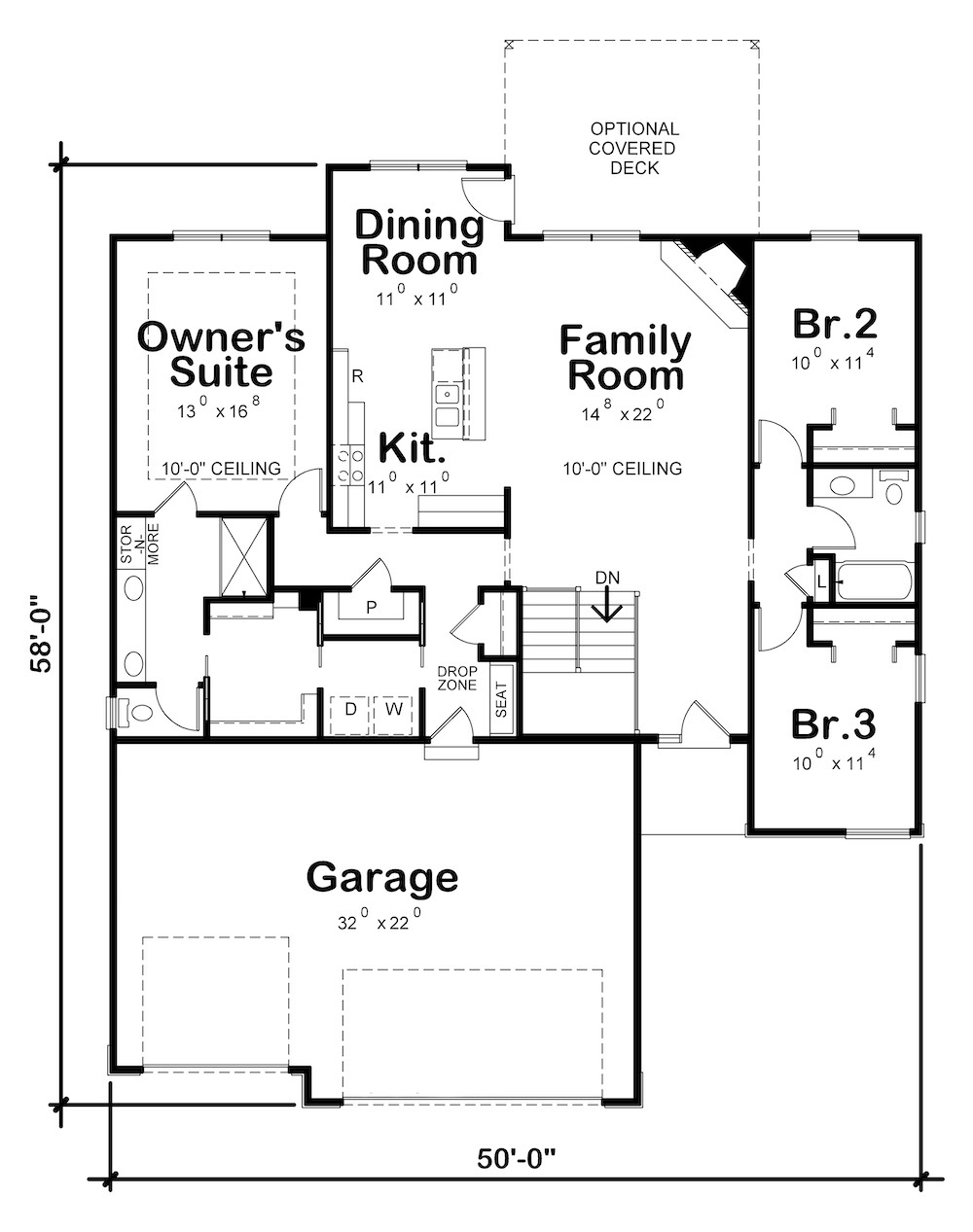 Floor Plan Main Level