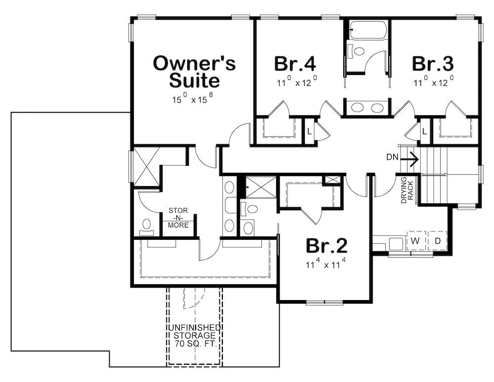 Floor Plan Upper Level