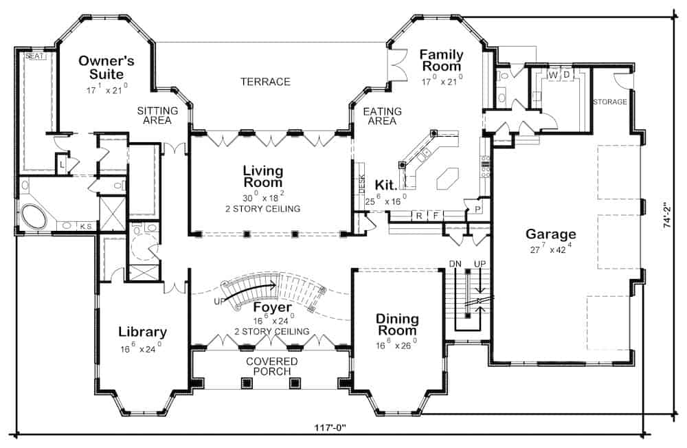 Floor Plan Main Level