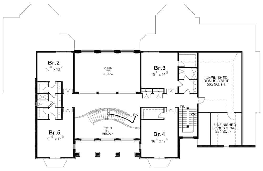 Floor Plan Upper Level