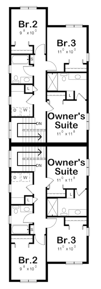 Floor Plan Upper Level