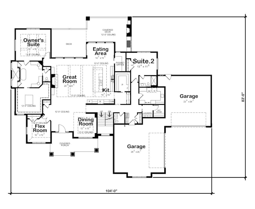 Floor Plan Main Level