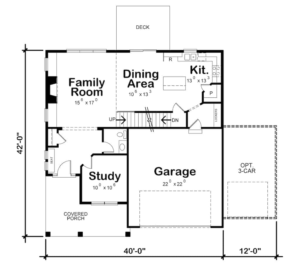 Floor Plan Main Level