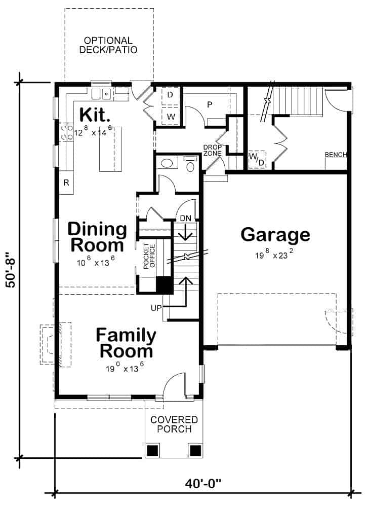 Floor Plan Main Level