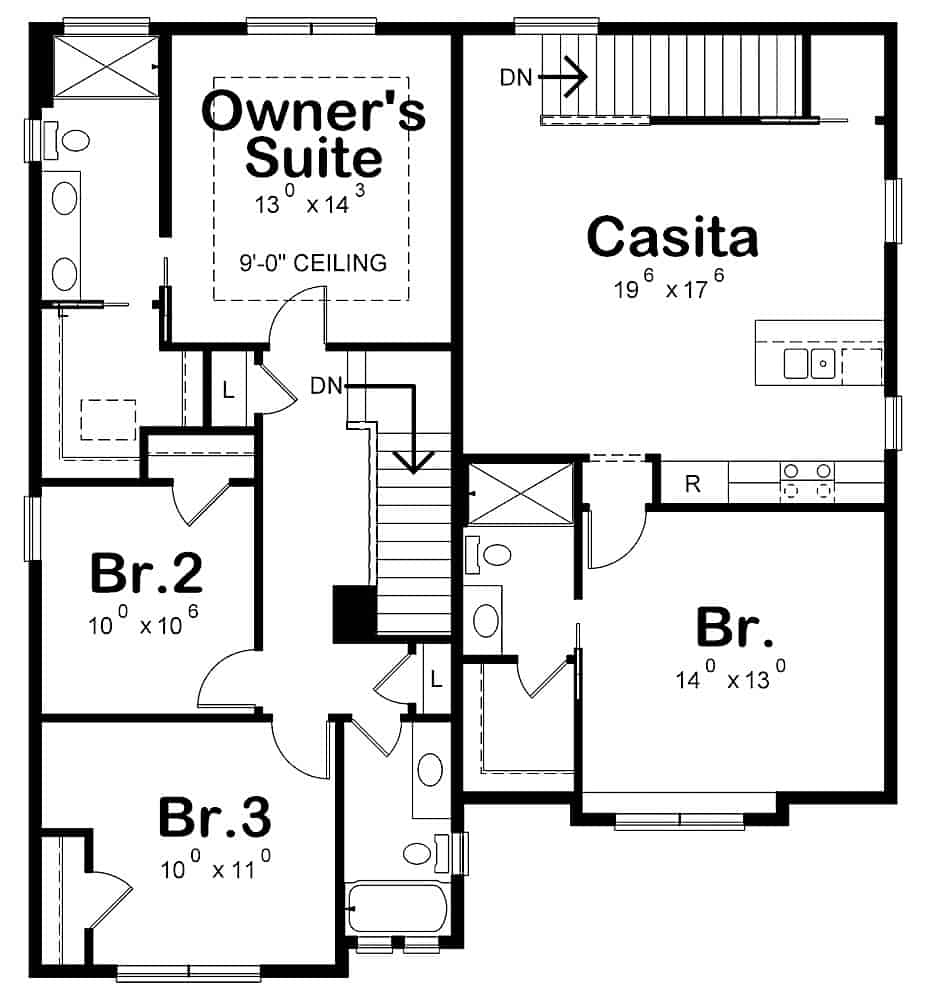 Floor Plan Upper Level