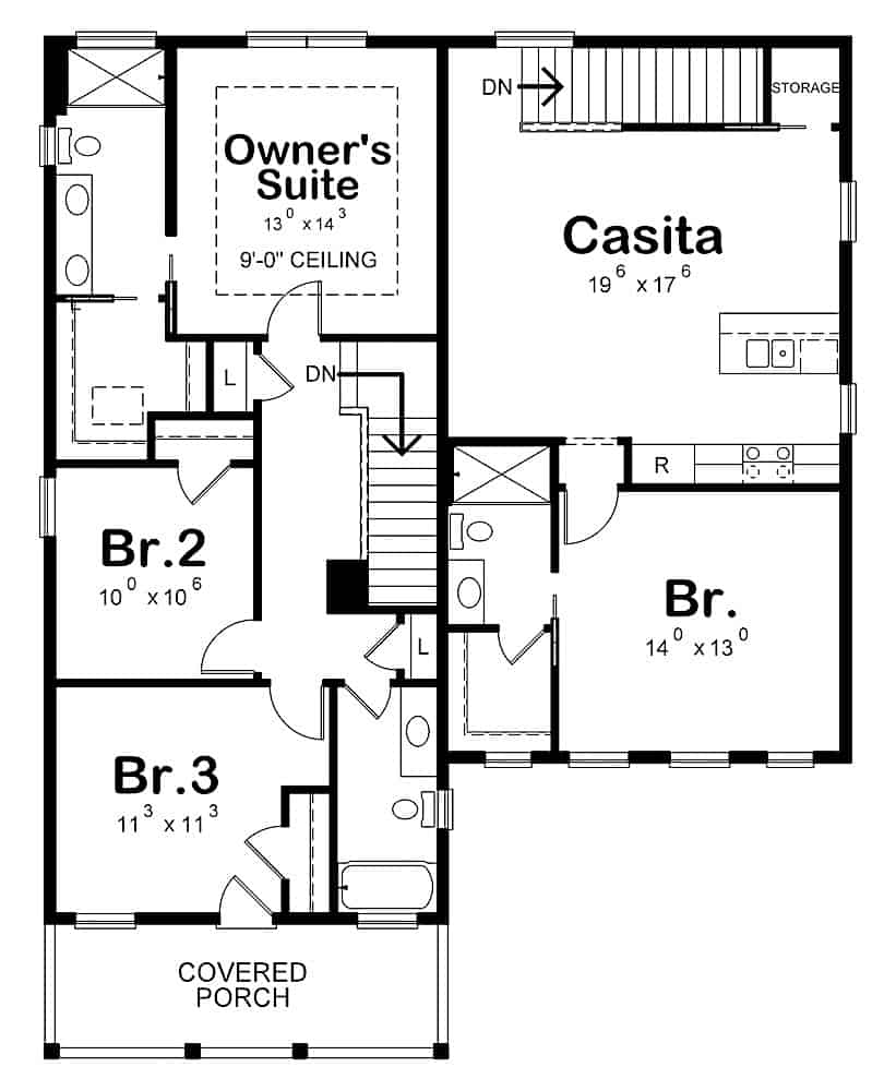 Floor Plan Upper Level
