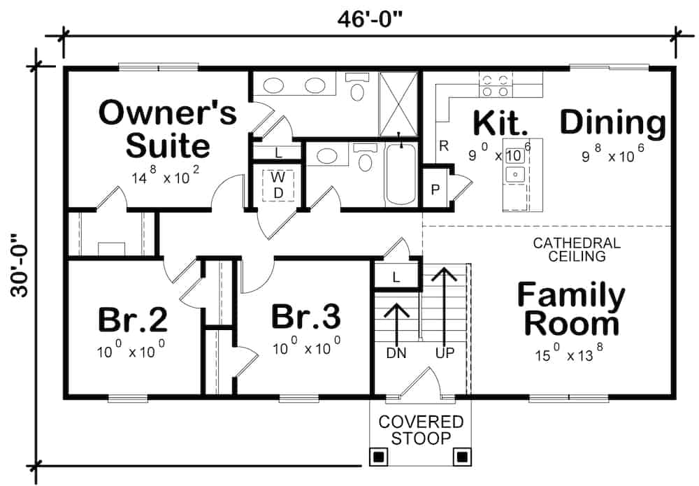 Floor Plan Main Level