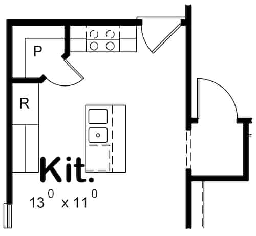 Alternative Main Level Layout