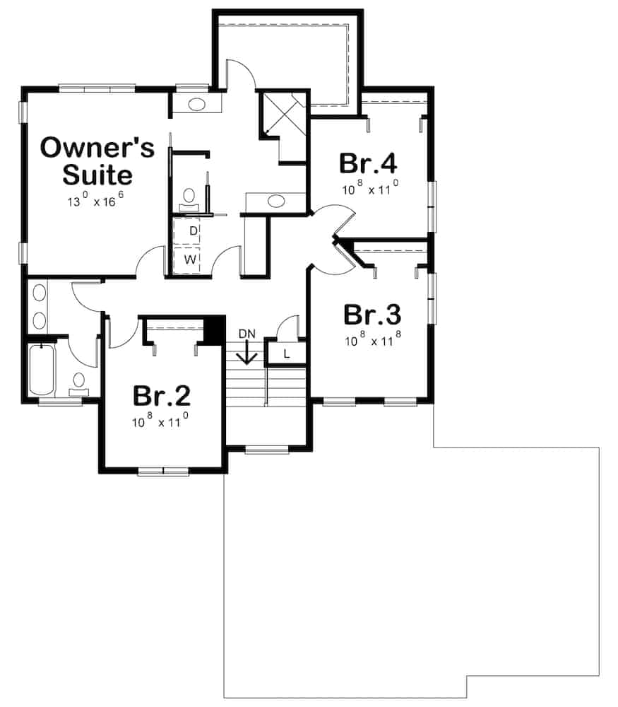Floor Plan Upper Level
