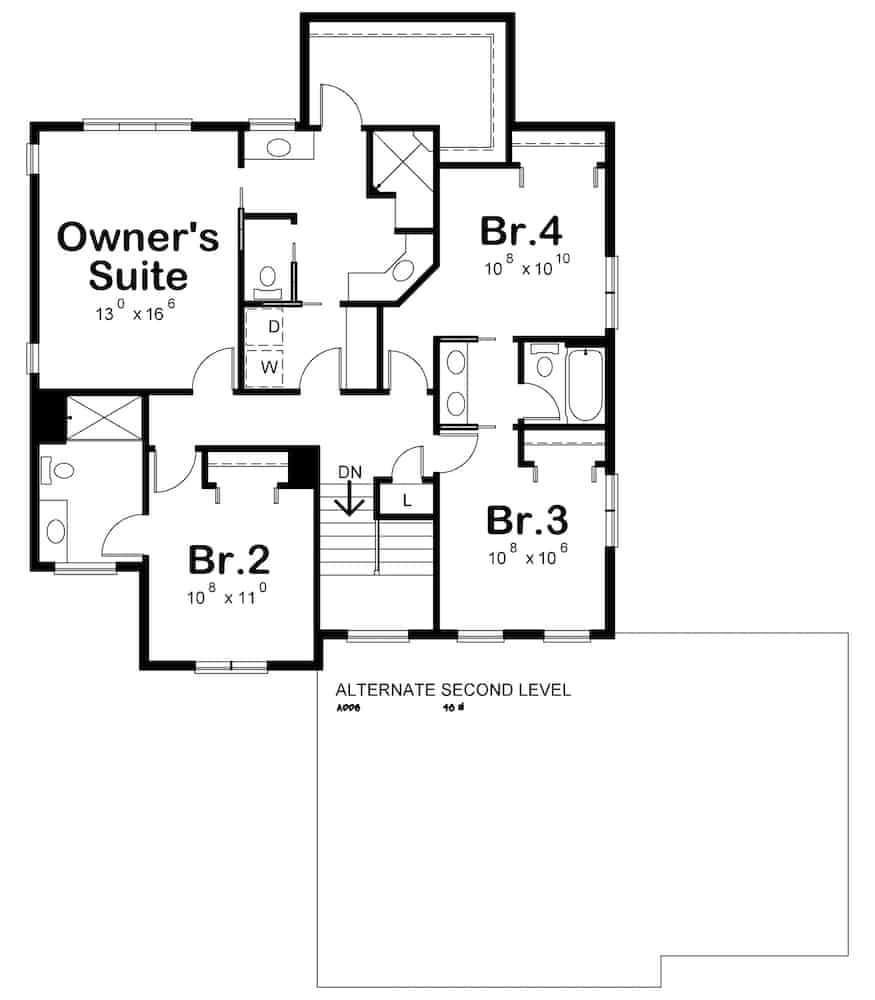 Floor Plan Upper Level