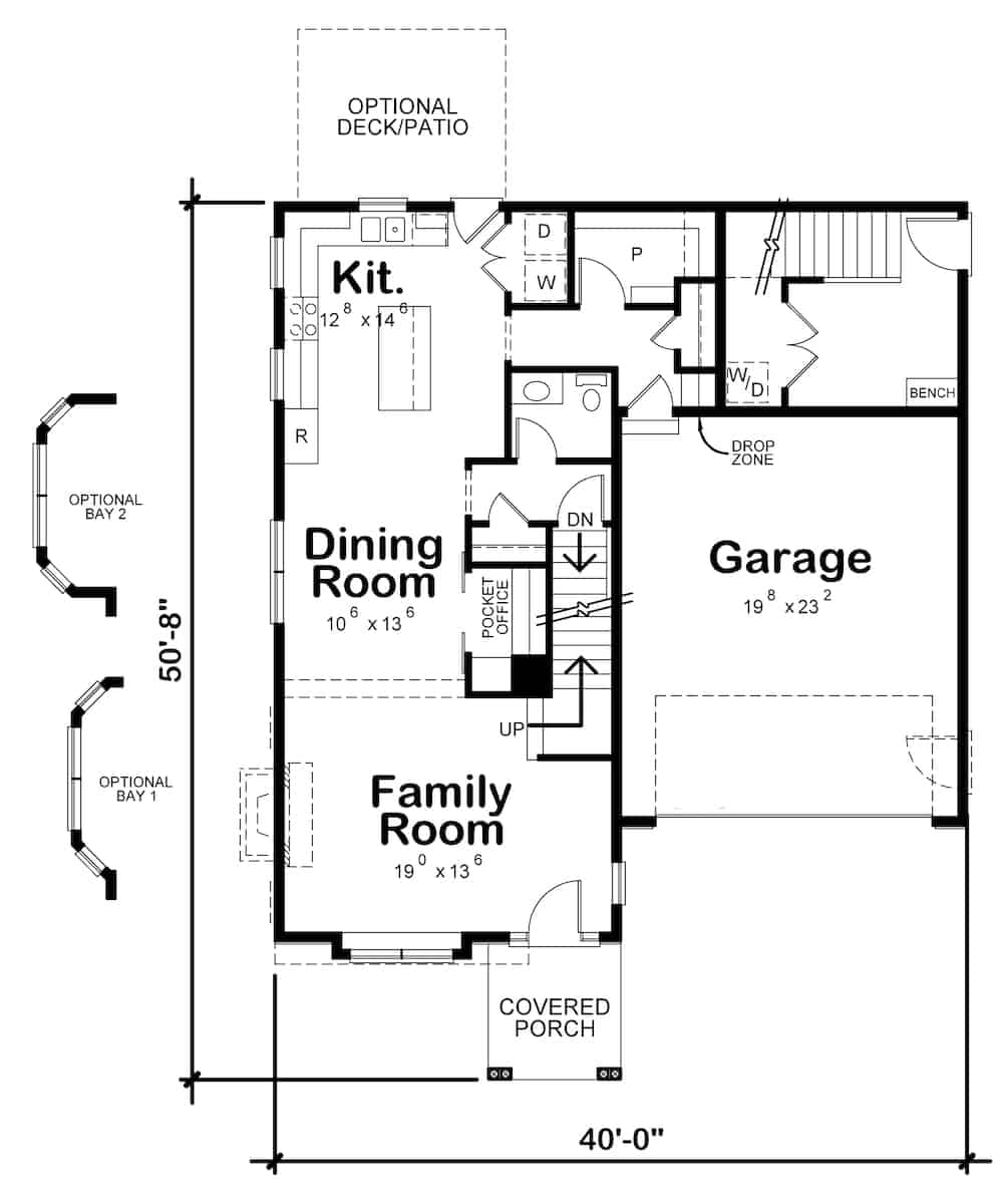 Floor Plan Main Level