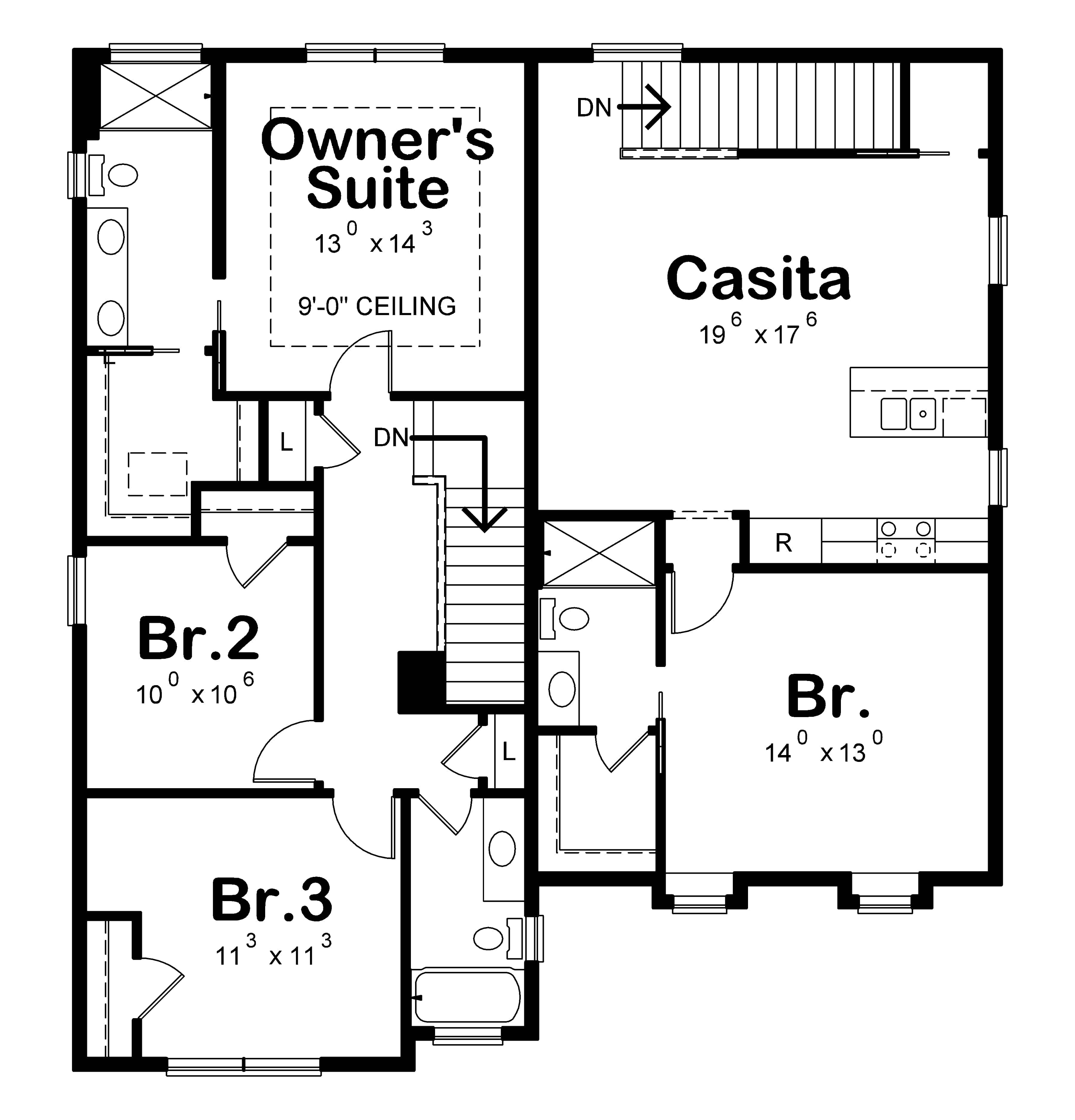 Floor Plan Upper Level