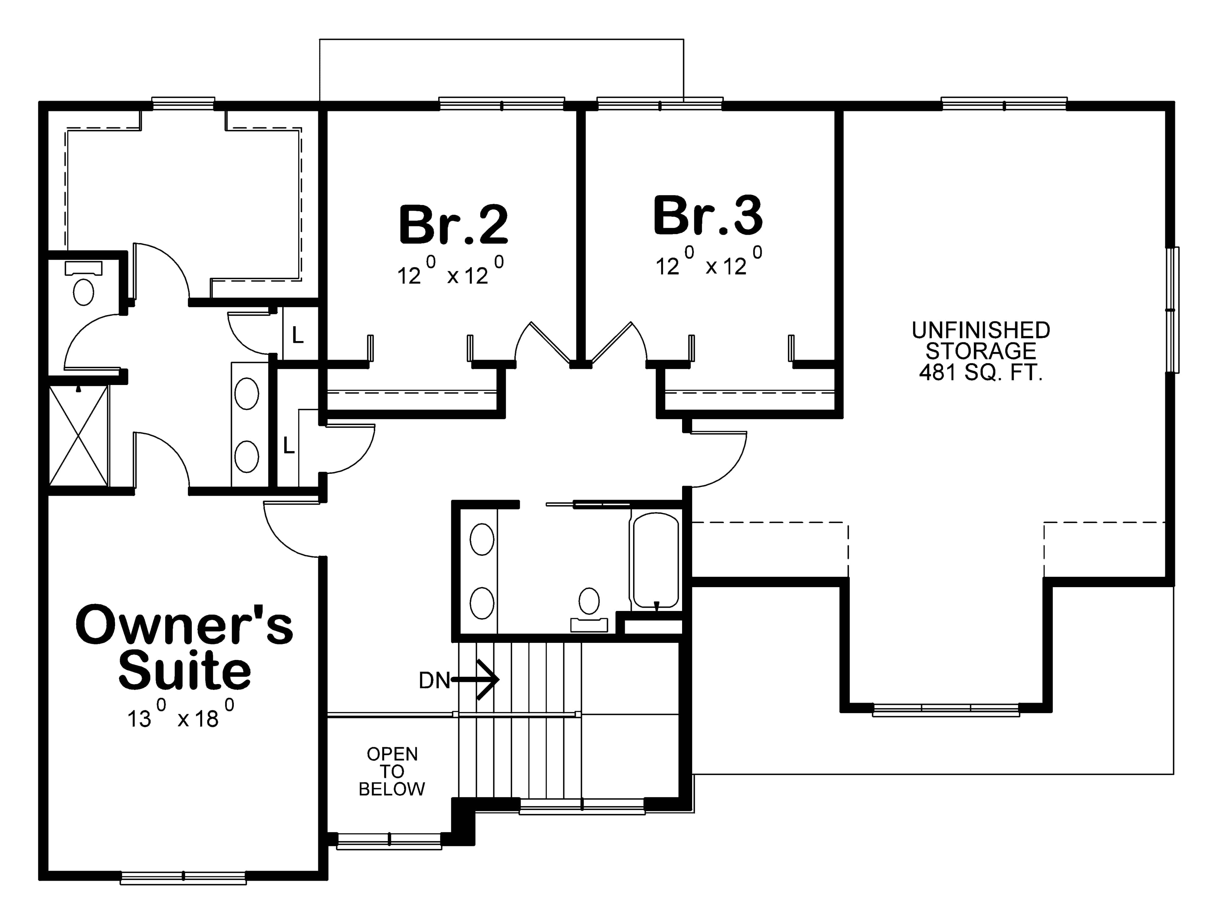 Floor Plan Upper Level