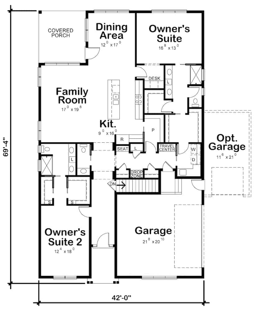 Floor Plan Main Level