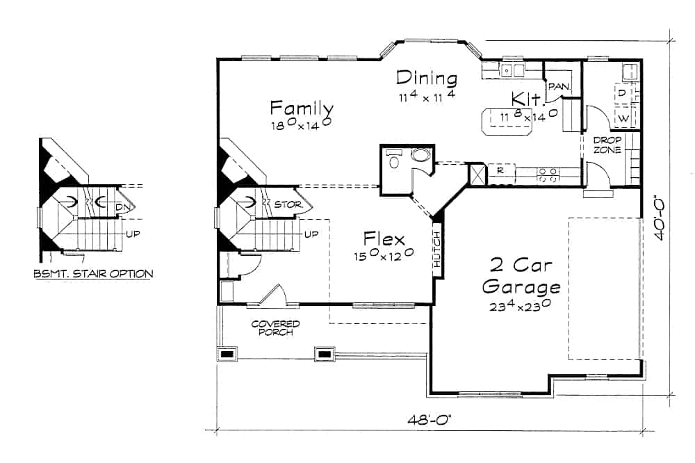 Floor Plan Main Level