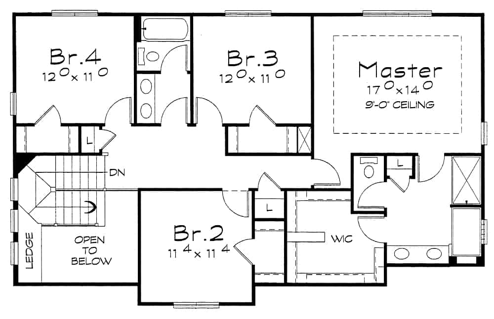 Floor Plan Upper Level