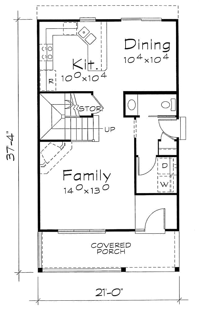Floor Plan Main Level