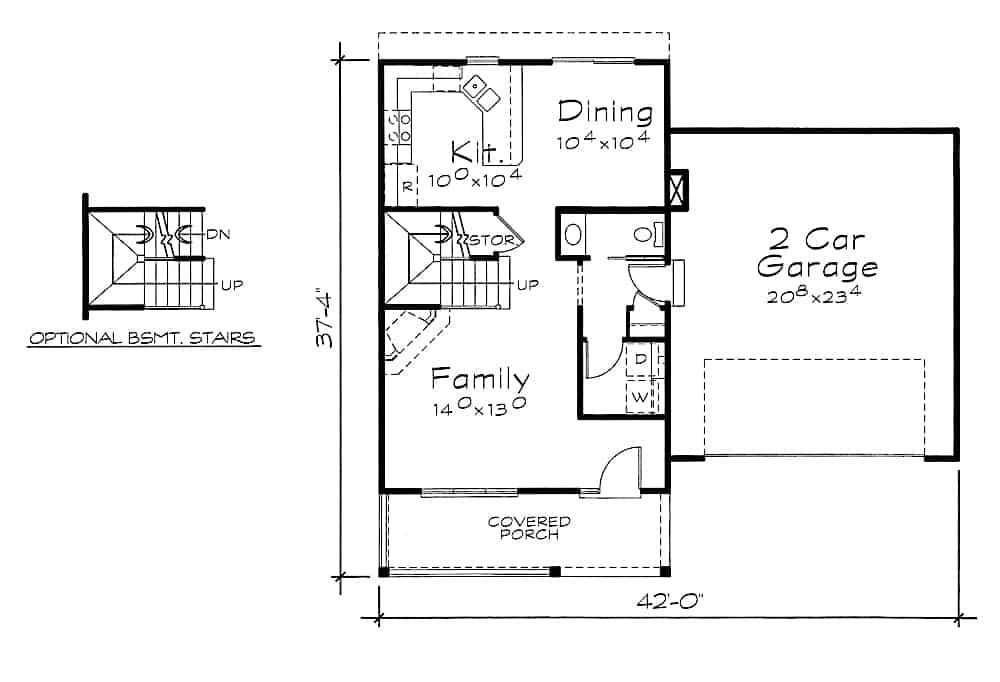 Floor Plan Main Level