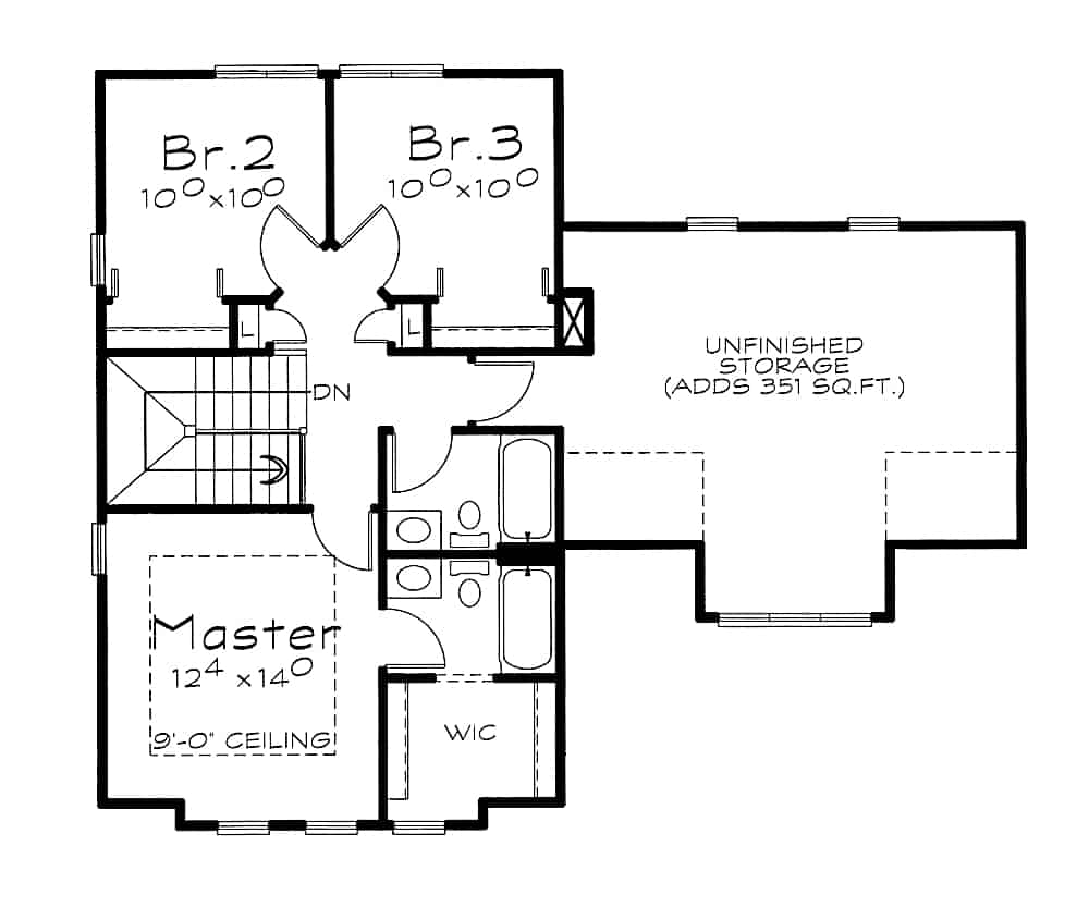 Floor Plan Upper Level