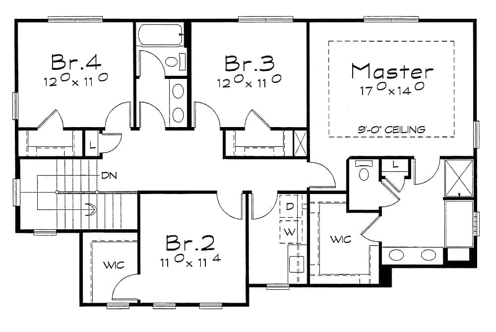 Floor Plan Upper Level
