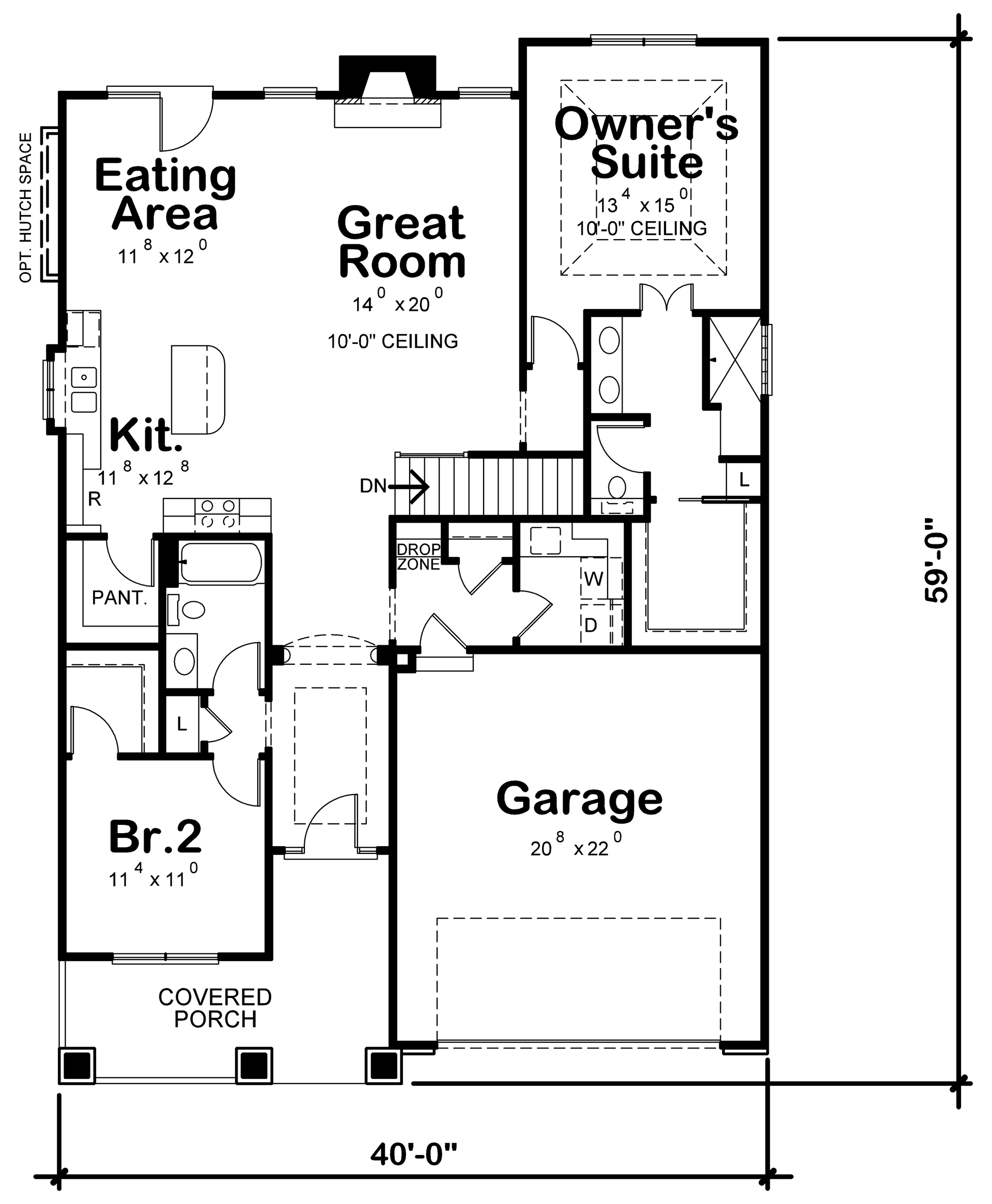 Floor Plan Main Level