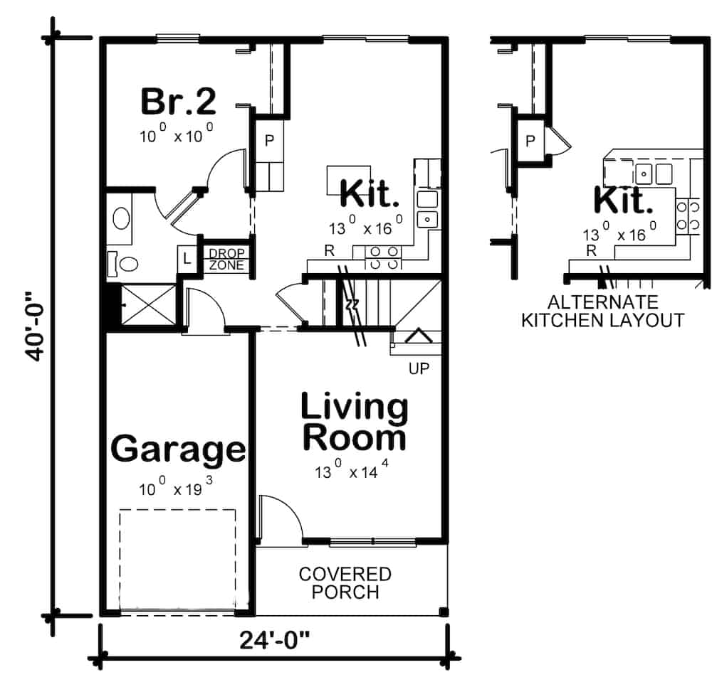 Floor Plan Main Level