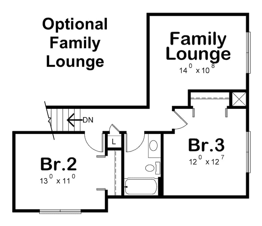 Floor Plan Upper Level